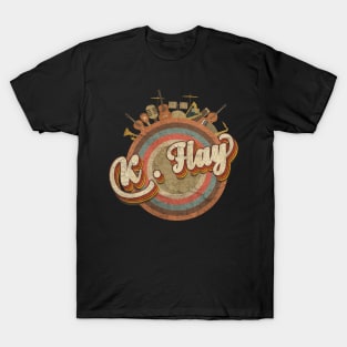 Tshirt Music Designs Vintage Retro - K.Flay T-Shirt